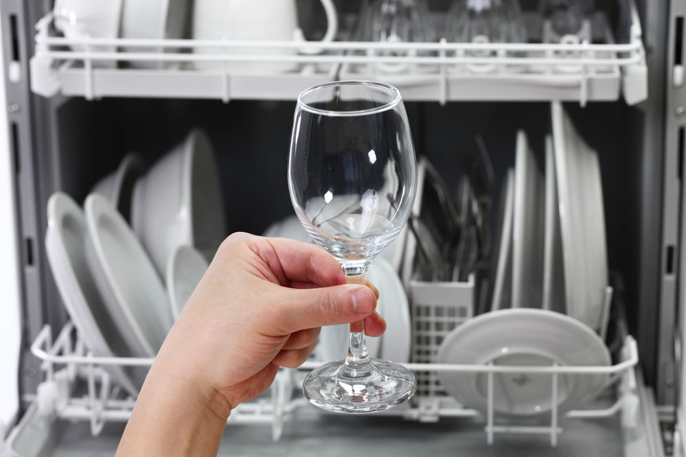 Enzyme dishwasher detergents leave dishes as shiny as new cutlery.