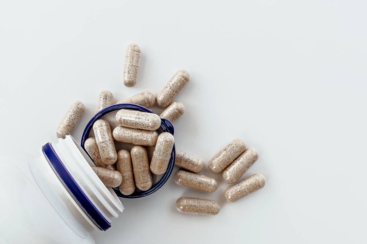 Enzymes capsules.