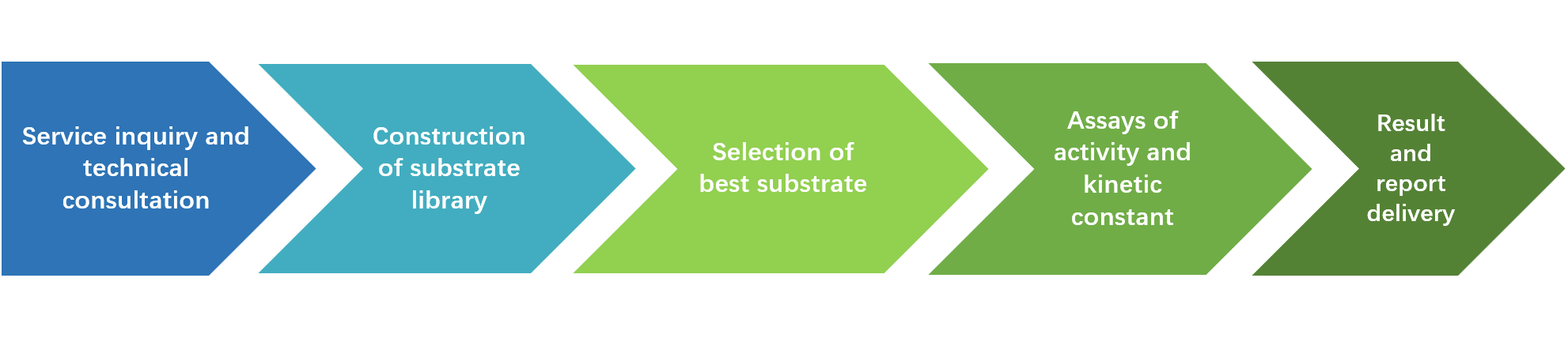 Best substrate for an enzymatic reaction