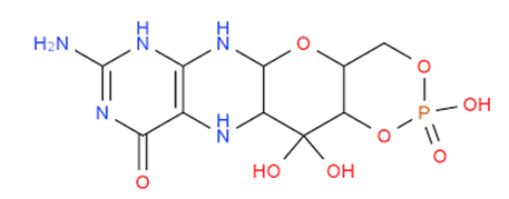 Figure: The carboxylate reductase cofactor pyranopterin.